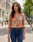 Laura | Damen Blusen mit stilvollem Streifenmuster