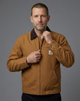 Robuste Herren Arbeitsjacke im Detroit-Stil