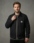 Robuste Herren Arbeitsjacke im Detroit-Stil