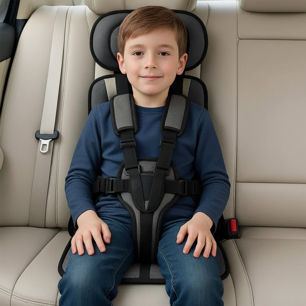 Portable Car Seat Child Safety Lightweight Travel Booster - Image 11