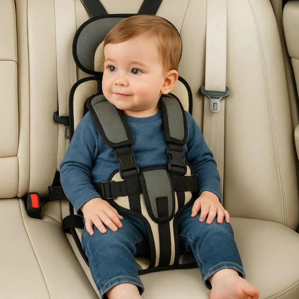 Portable Car Seat Child Safety Lightweight Travel Booster - Image 12