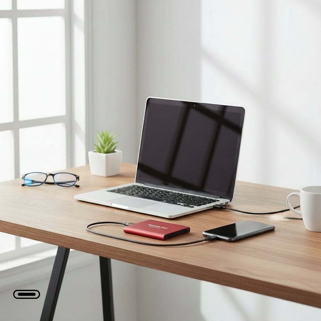 Portable SSD External Solid State Drive USB File Storage - Image 3