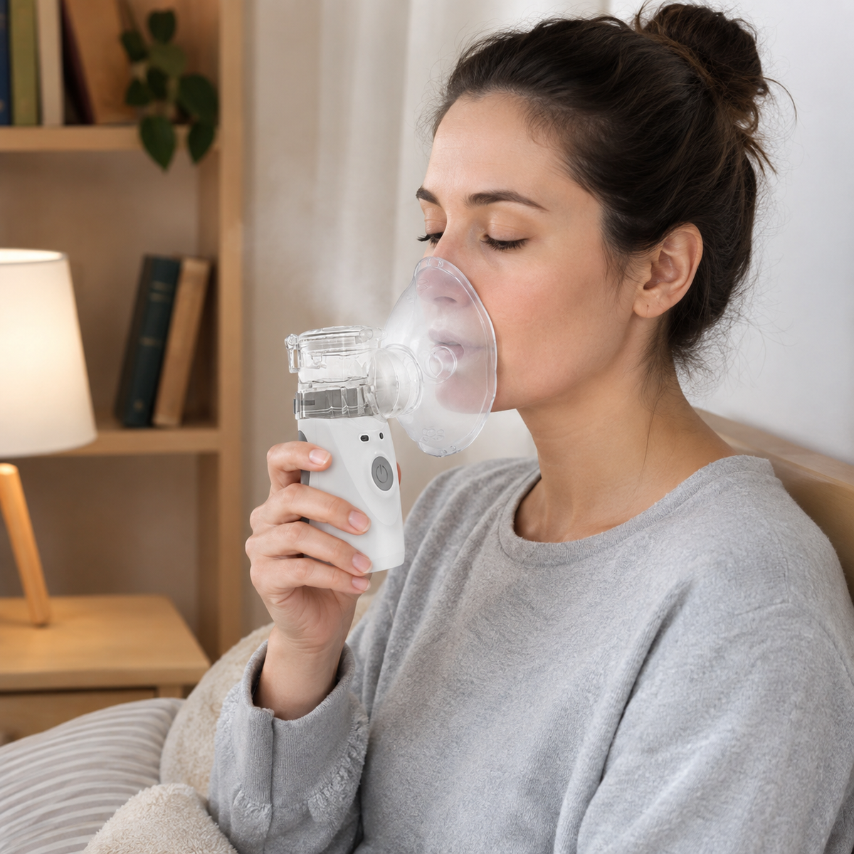 Portable Ultrasonic Nebuliser Handheld Respiratory Care - Image 4
