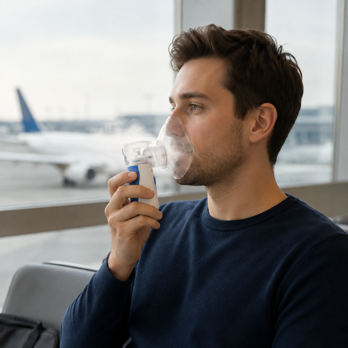 Portable Ultrasonic Nebuliser Handheld Respiratory Care - Image 5