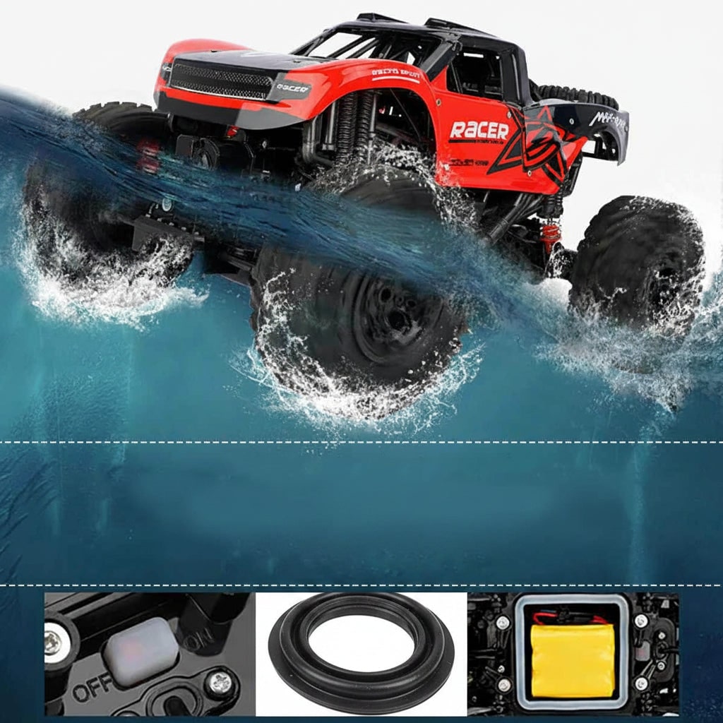 Remote Control Truck Amphibious 4WD All-Terrain Monster Truck - Image 5