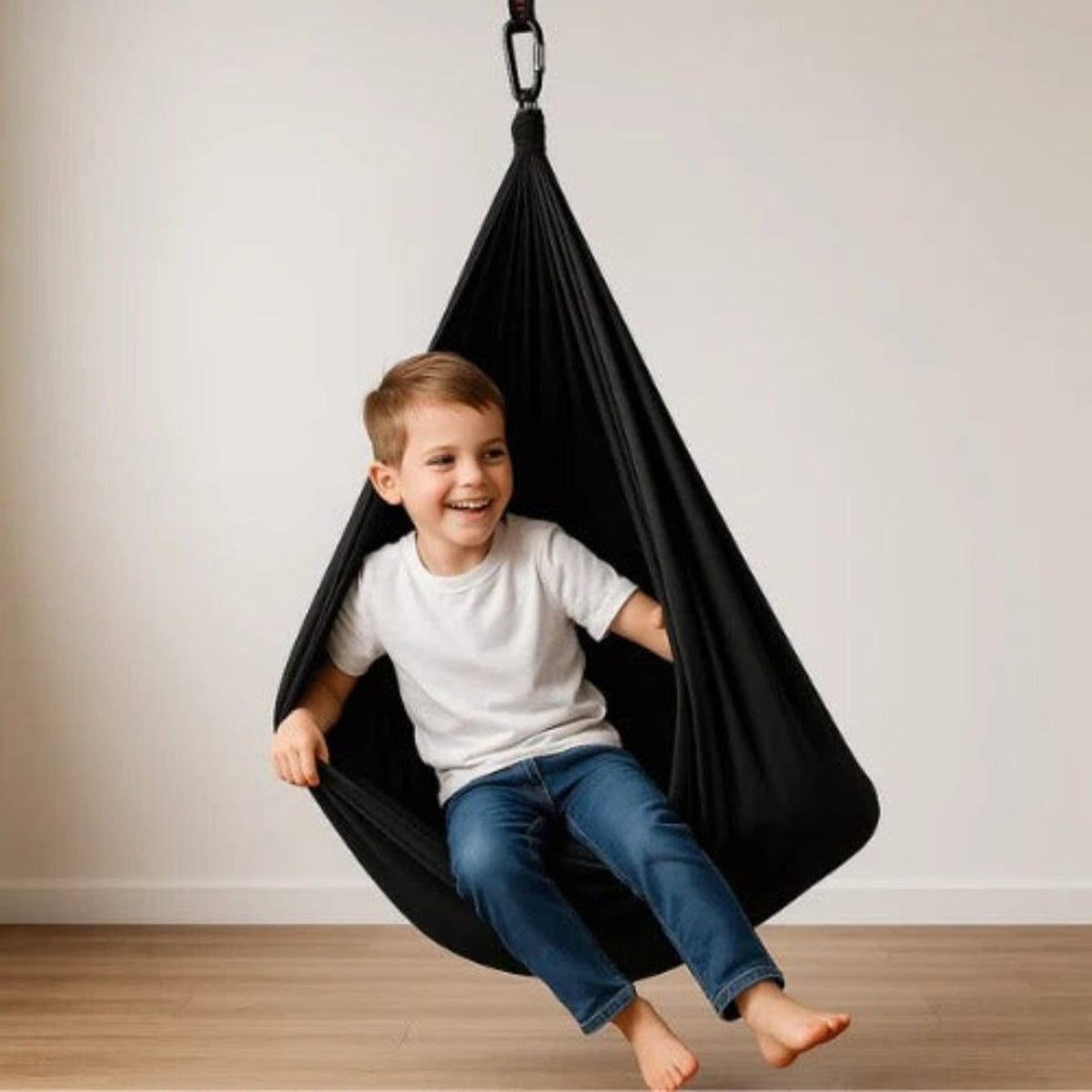 Sensory Swing Indoor Swing Cocoon Hanging Hammock Kids Adults - Image 8
