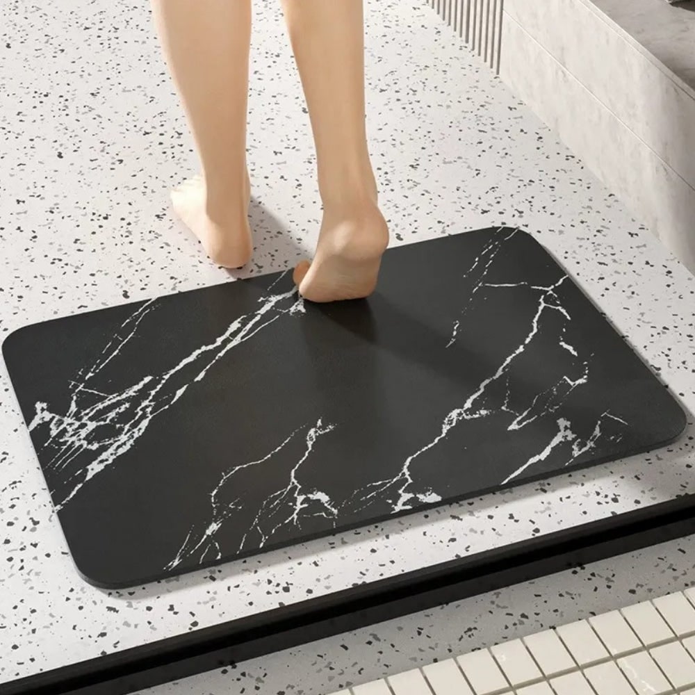 Stone Bathroom Mat Sets Non-Slip Quick Dry Bath Mat - Image 1