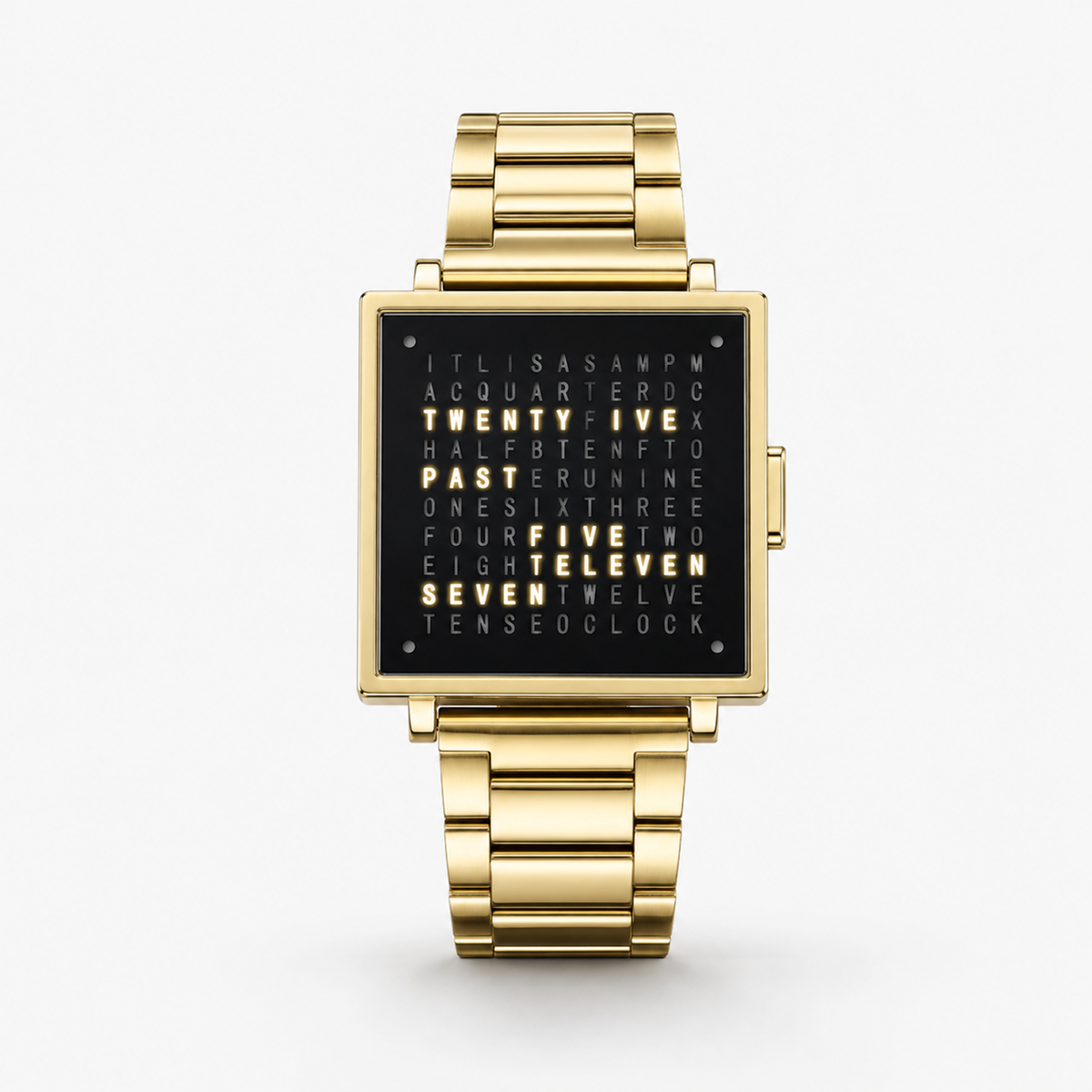 Textual Display Digital Watch Wristwatch Light Up Watch - Image 2