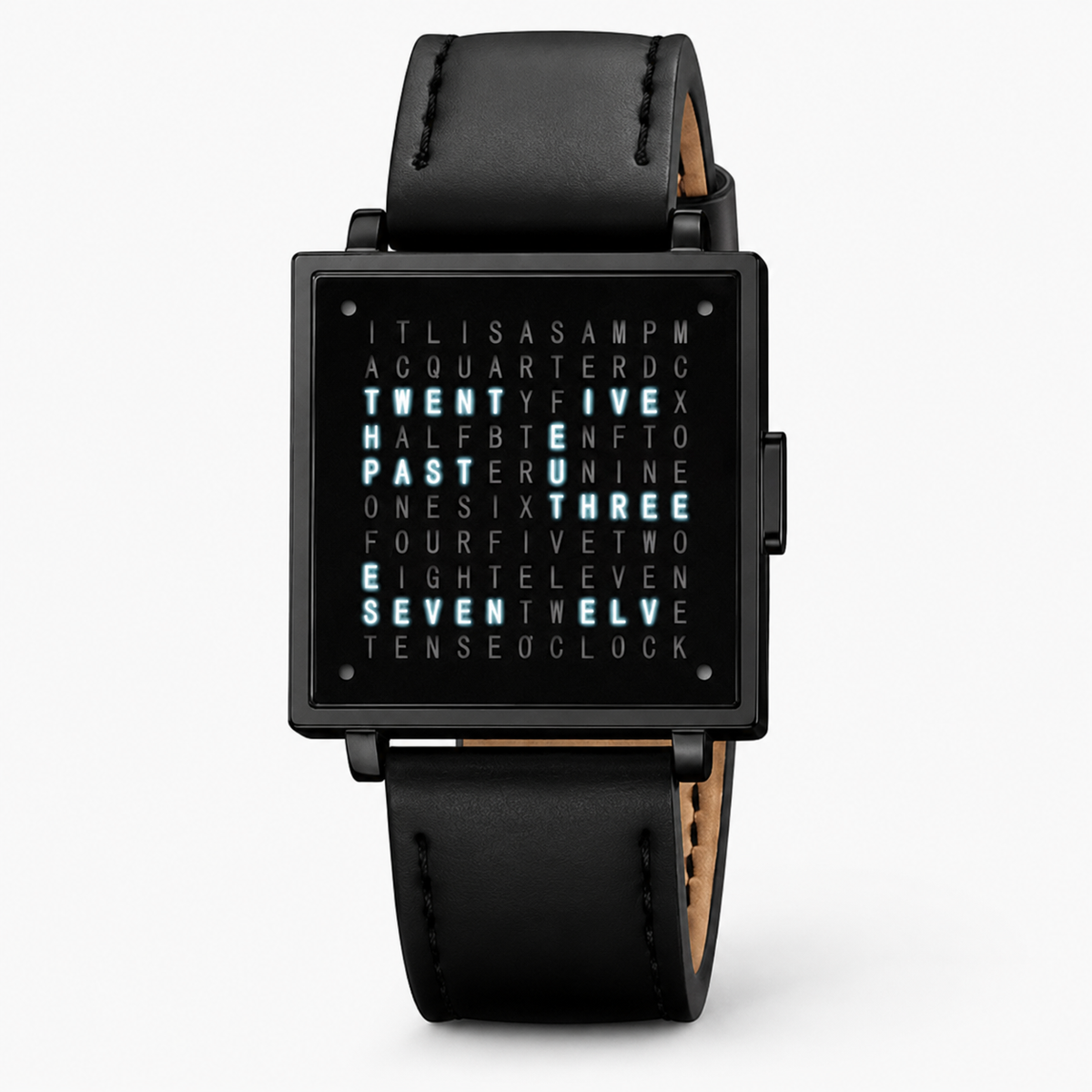 Textual Display Digital Watch Wristwatch Light Up Watch - Image 6