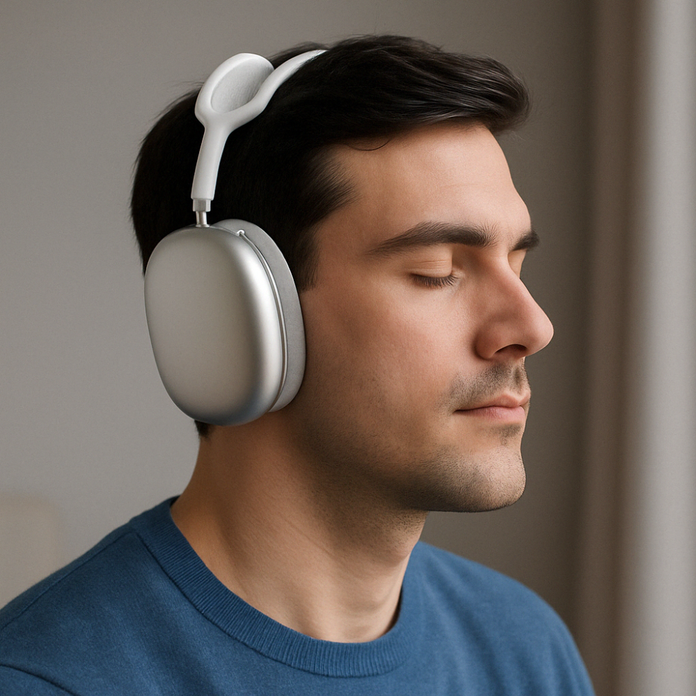 Wireless Headphones Over-Ear Bluetooth Foldable Microphone - Image 2
