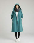 Women's Trench Coat Overcoat Double-Breasted - Image 2