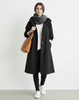 Women's Trench Coat Overcoat Double-Breasted - Image 4