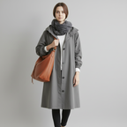 Women's Trench Coat Overcoat Double-Breasted - Image 7