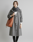 Women's Trench Coat Overcoat Double-Breasted - Image 7