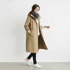 Women's Trench Coat Overcoat Double-Breasted - Image 8